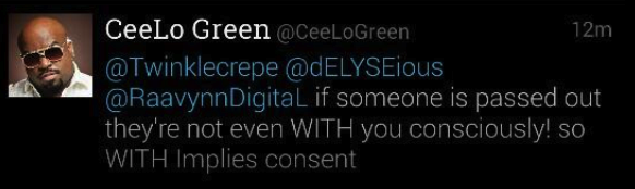 CeeLo Green Tweet