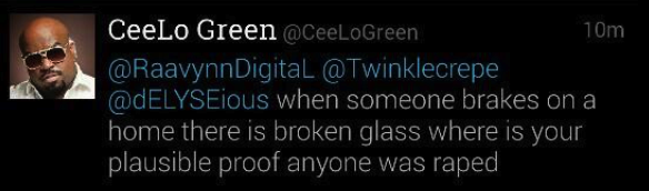 CeeLo Green Tweet