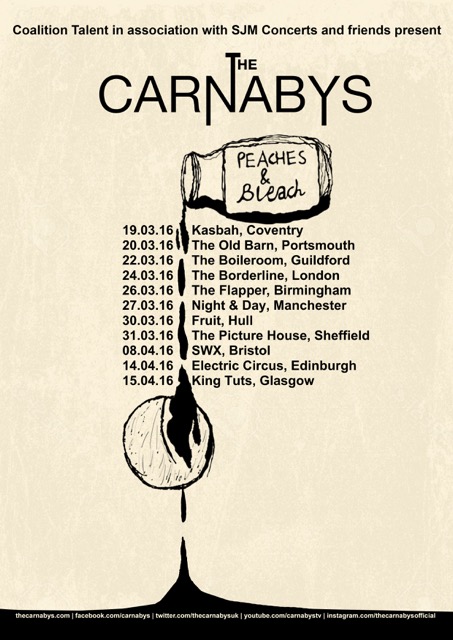 The Carnaby's Peaches and Bleach