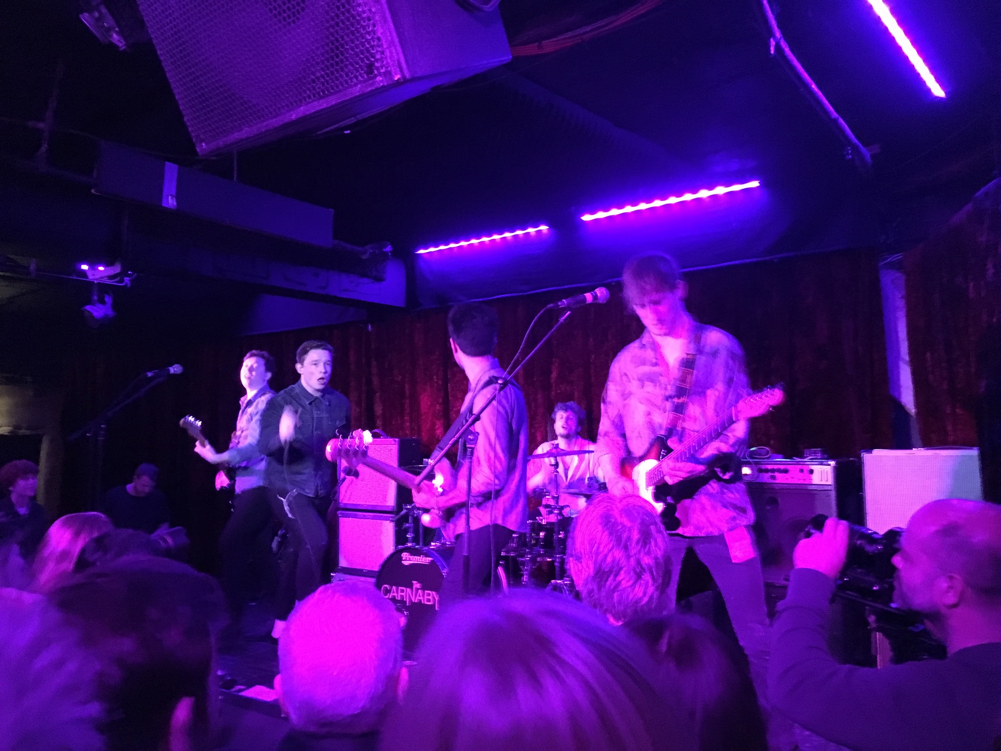 The Carnaby's live London Borderline
