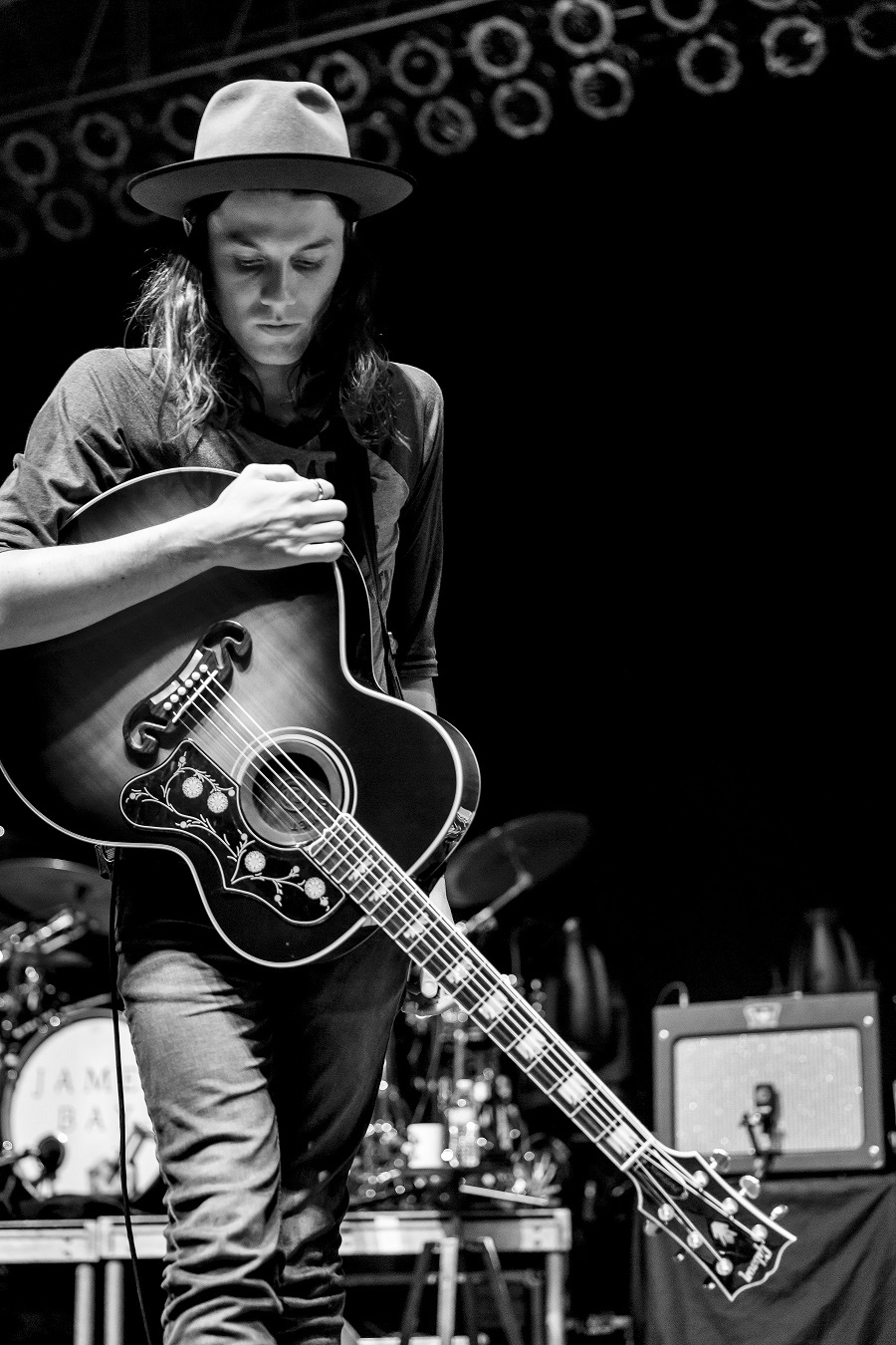 James Bay official photo for gig poster by Paul Knox